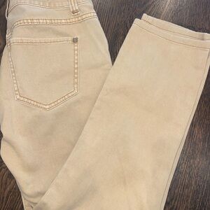 Cabi Tan Denim Jeans S 2